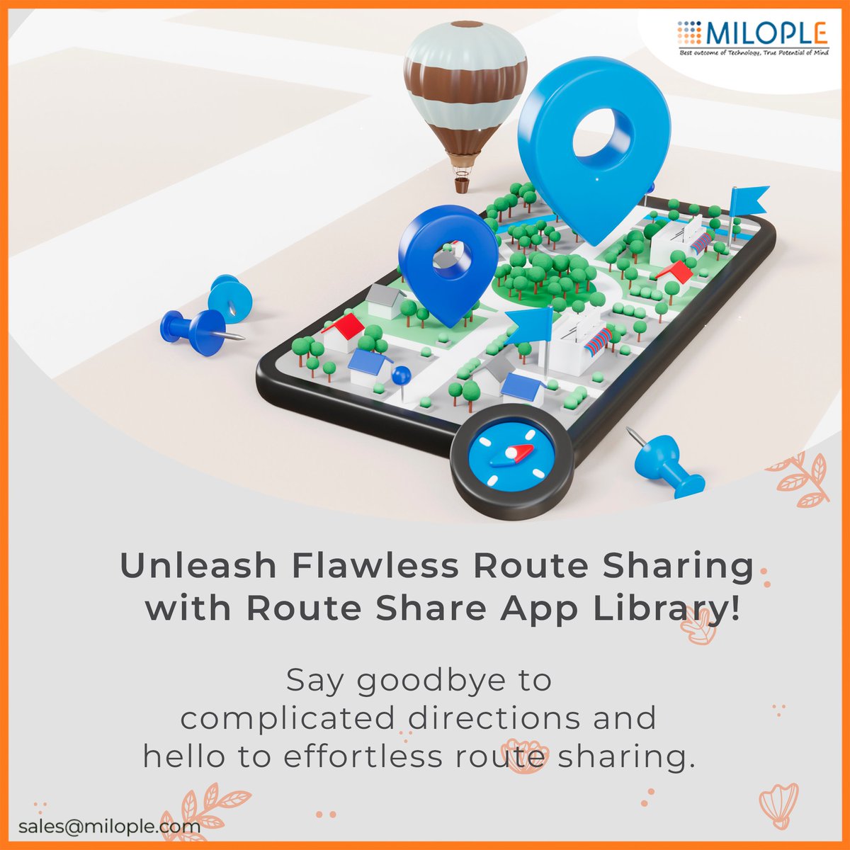 Milople's tweet image. Sharing routes with loved ones is a breeze! 🗺️ Whether it's meetups or travel plans, our advanced tools have you covered. 📲
Discover more at: bit.ly/3Fa7tXg
Simplify your journey today! 🚗🗺️✨
#RouteShare #AndroidLibrary #Navigation