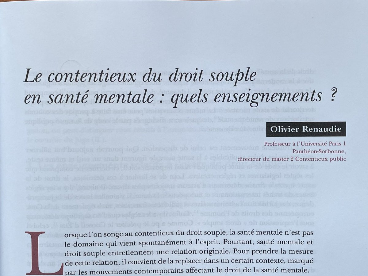 Très heureux d’avoir contribué au dernier numéro de la revue Justice et Cassation consacré au contentieux du droit souple !… 
<a href="/avoca_ssation/">Avocats aux conseils</a> <a href="/Dalloz/">Editions Dalloz</a>