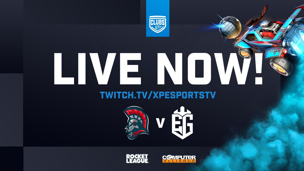 OzEsportsGaming's tweet photo. We are live!! 🏆🎉

Tune in to XP Esports Australia Clubs Season 3 in a match up that will be extra spicy 🌶 What a game we have in store! 

📺 Watch Now https://t.co/YkFejRl4vS

#xpclubs #XPESports #rocketleague https://t.co/viMAx9PaSY