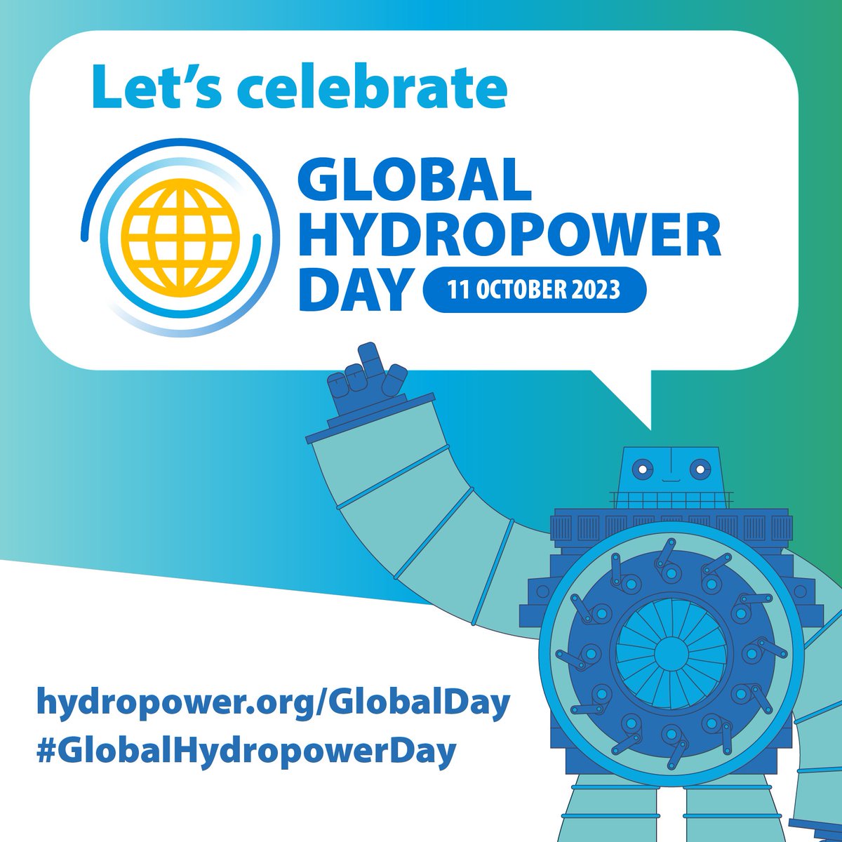Today we celebrate #GlobalHydropowerDay along with the International Hydropower Association and its members.

#withhydropower #cleanenergy #renewableenergy #hydropower #smallhydro