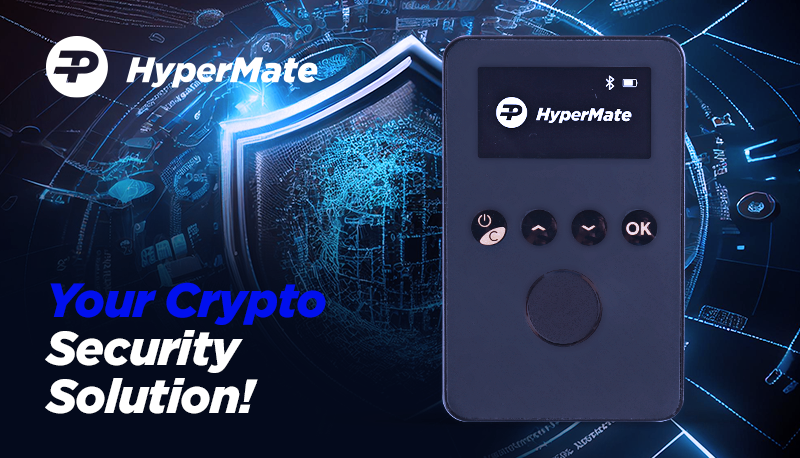 HyperMate is your #crypto security solution 🔐

#HyperMate is the world's most secure and user-friendly hardware wallet featuring advanced technology like military-grade security chips, fingerprint recognition &amp; dual authentication! Upgrade your security with HyperMate Pro! 🛡️😎