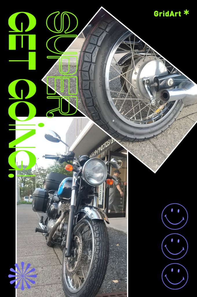 technitap_S's tweet photo. 今回はエストレア250でご来店くださりGS19に履き替えのお客様です🏍️💨
ありがとうございます🥰
またのご来店を心よりおまちしております❗️

#KAWASAKI
#エストレア250
#IRC
#GS19 https://t.co/aiqIOujVM2