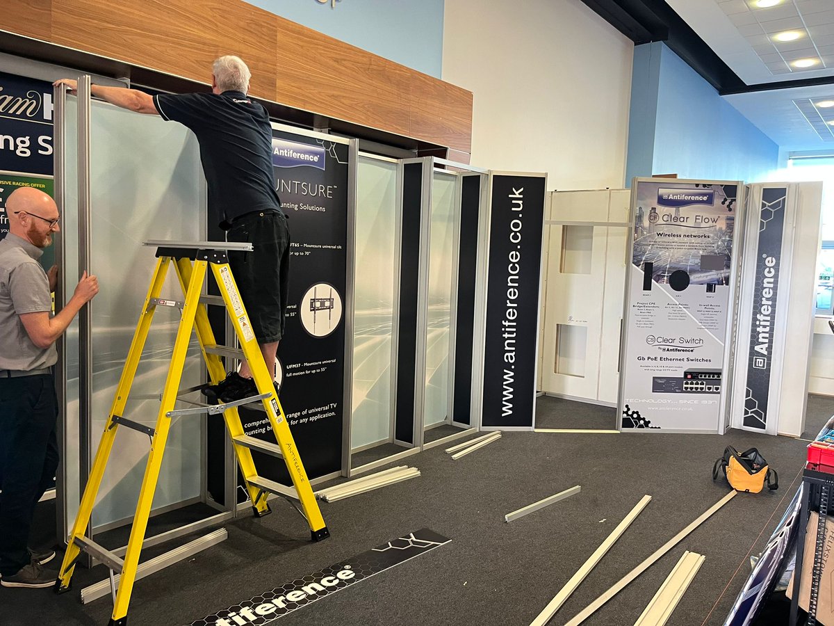 antiference's tweet photo. We're thrilled to announce that we are all set up and ready to go at @EpsomRacecourse. 📷 Join us as we kick off an electrifying day of innovation and entertainment!📷 Doors open at 9:30 AM, so you don't want to be late!

#AVNetworking #SmartHome #Alltrade https://t.co/Kxj7f7OG7R