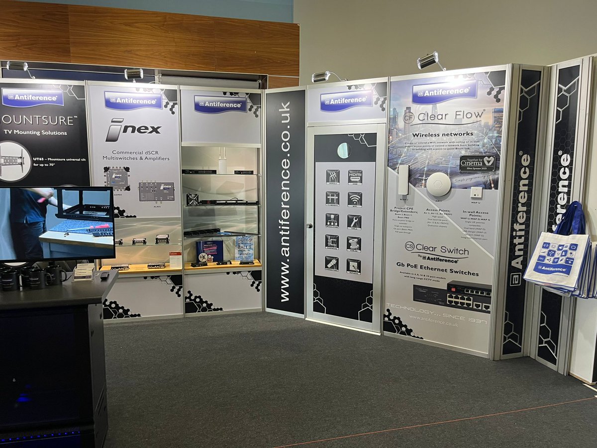 antiference's tweet photo. We're thrilled to announce that we are all set up and ready to go at @EpsomRacecourse. 📷 Join us as we kick off an electrifying day of innovation and entertainment!📷 Doors open at 9:30 AM, so you don't want to be late!

#AVNetworking #SmartHome #Alltrade https://t.co/Kxj7f7OG7R