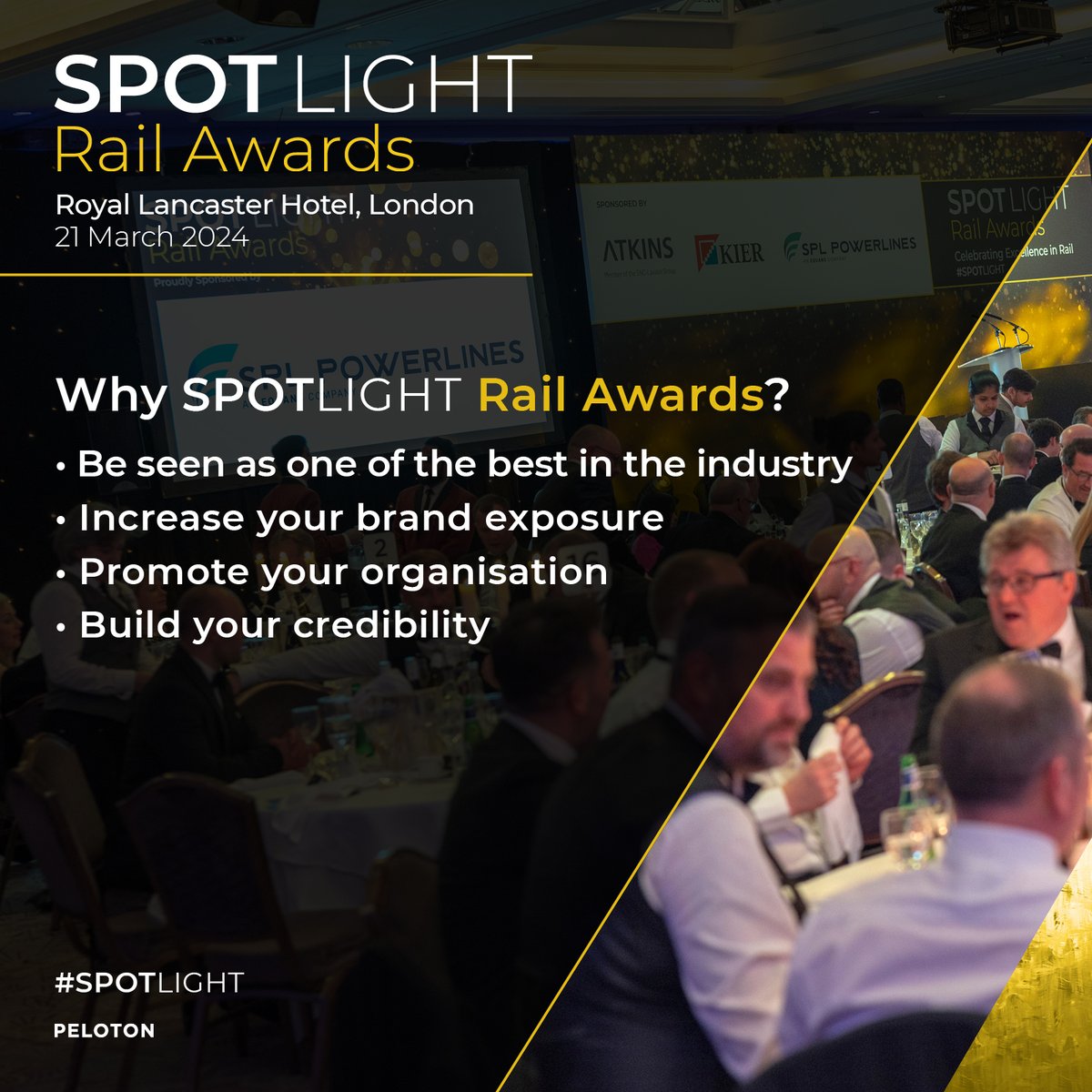 SpotlightRail's tweet photo. The SPOTLIGHT awaits you! 🌠

It’s time to showcase your extraordinary achievements and submit your entries for the SPOTLIGHT Rail Awards! 🏆🚀

📅 Submission Deadline: 13 October 2023 

Submit your entry today: https://t.co/VtmOmbK5VJ

#SPOTLIGHT #Rail https://t.co/7EImOgoFCP