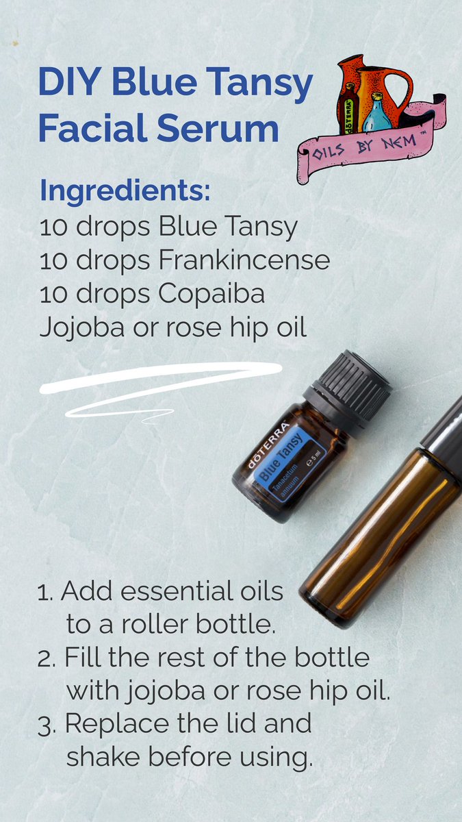 HadassaNem's tweet photo. BLUE TANSY
#OilsByNem #dōTERRA® #Wellness #EssentialOil #Ayurveda #HealthAndWellness #WellnessJourney #EssentialOils #Oils4Life #NaturalWellness #EOBlends #NaturalSolutions #PathToWellness #WellnessLifestyle #HealthIsWealth #OilEssentialist #OneDropAtaTime #FacialSerum #OilUp~! https://t.co/6iCDaAqf0m