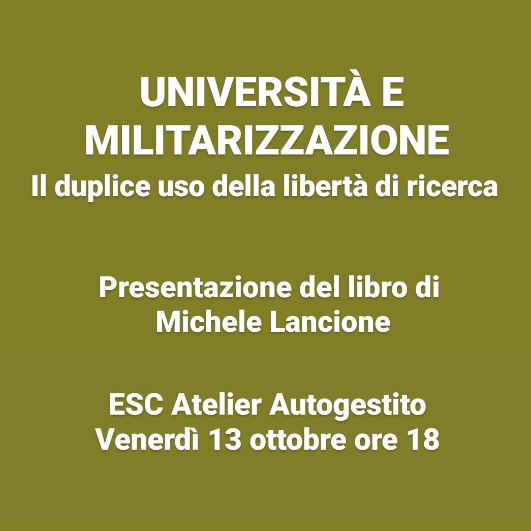 ESC Atelier Autogestito tweet media