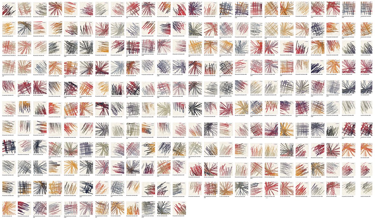 alexis_o_O's tweet photo. First slowly, and then all of a sudden Latitudes got minted by fabulous collectors on @Highlight_xyz. Thank you all, and special thanks to @nemodi @KenzaXYZ @MonoGallery_io @Amy_Yang1 and everyone else who helped me have this successful release <3 Here is a snap of all 260 ed. https://t.co/6QguwR5ei5