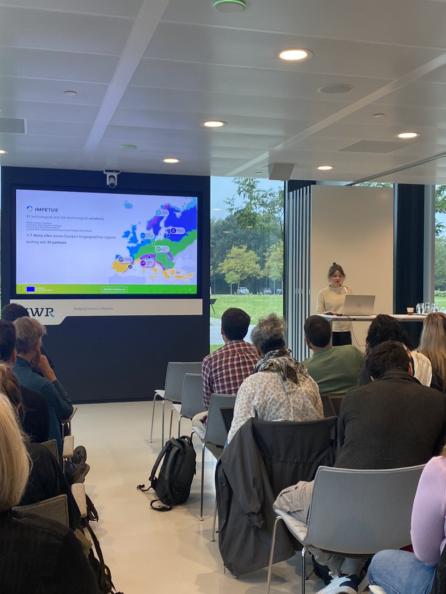ARSINOE_EU's tweet image. ➡️ Our own Lydia Vamvakeridou-Lyroudia @KWR_Water and @ClimateImpetus Sandra Banusch #KWB give us a full overview of the 16 diverse Case Studies &amp;amp; Demonstration Sites across #Europe where the two projects are making an impact. 🌐🔍 #ARSINOEGA2023