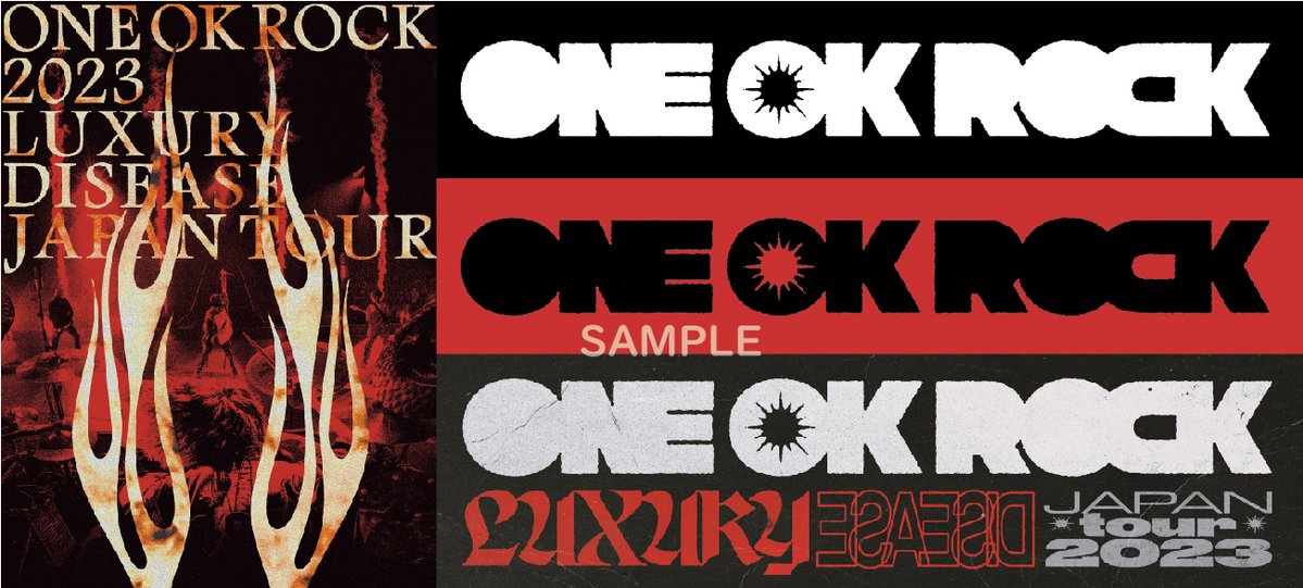 warnermusic_jp's tweet photo. #ONEOKROCK

11/15発売、ONE OK ROCKのライブDVD＆BD「ONE OK ROCK 2023 LUXURY DISEASE JAPAN TOUR」の
特典絵柄が決定！✨

特典はなくなり次第終了となりますので、
お早めにご予約・ご購入ください！

Amazon：オリジナルコットン巾着
その他CDショップ：オリジナルステッカーシート

ご予約はこちら👉
🔗https://t.co/hWNbxxli8I