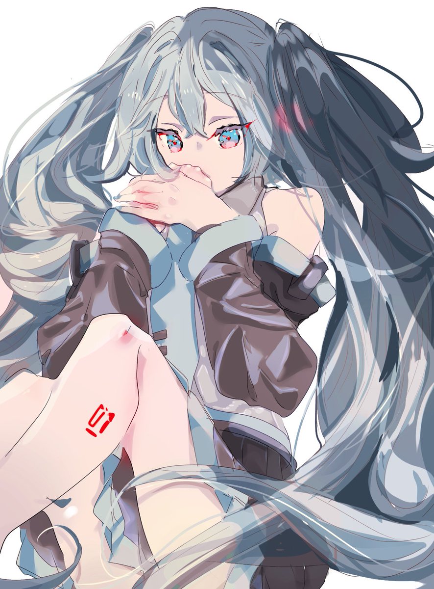 初音ミク「初音ミクぴ 」|かまだ@お絵描きダイエッターのイラスト