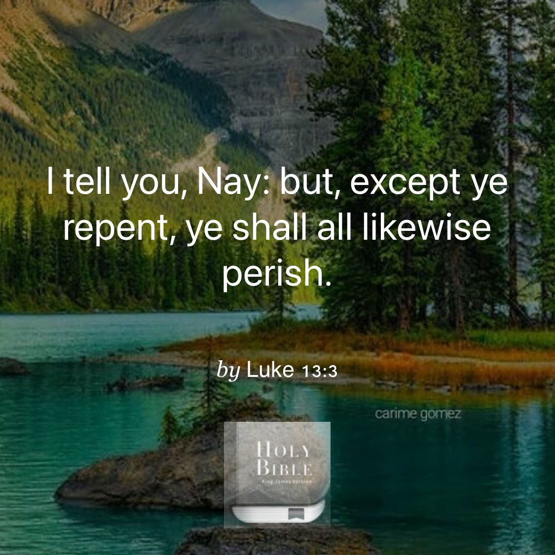 Short Bible verse for today #repentance #Jesussaves #Jesusloves #Godislove #Godgotyourback #bebornagain #Godismerciful