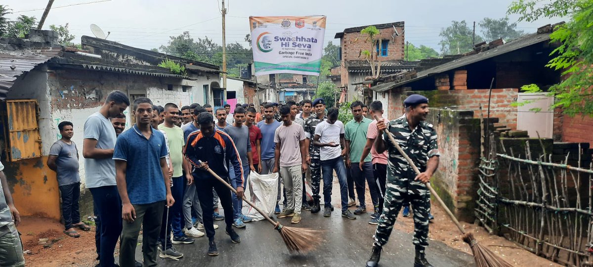 #special campaign for institutionalizing Swachhata in Group Centre CRPF Durgapur -02/10/2023 to 31/10/2023
