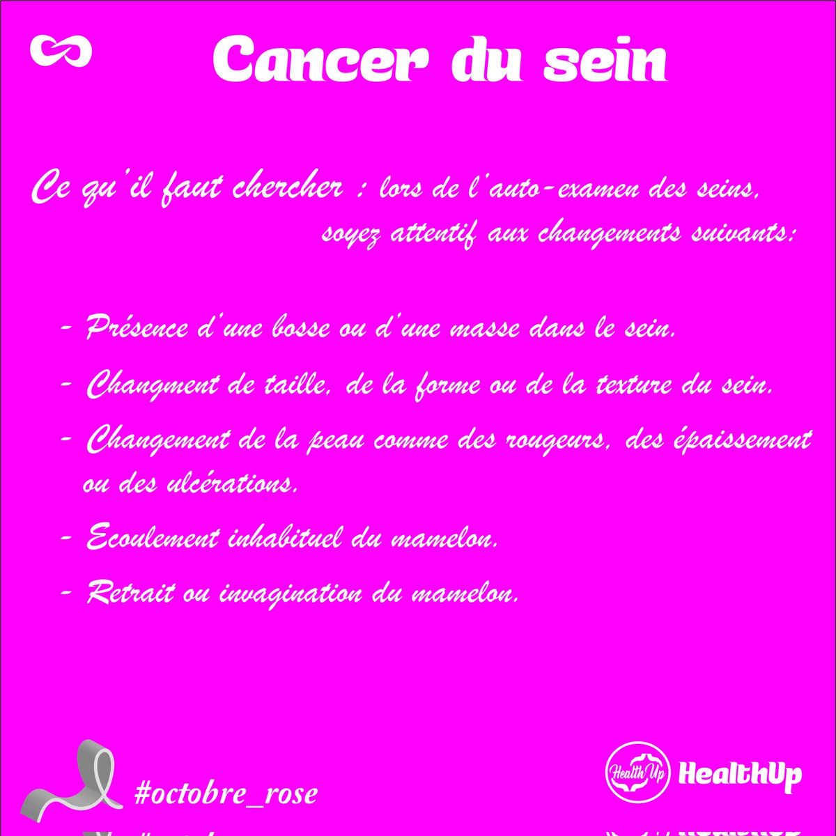 HealthUp35's tweet photo. Tout savoir sur le cancer du sein https://t.co/q4AITrIu5K