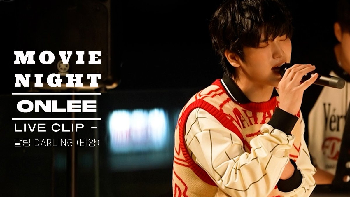 official_onlee's tweet photo. [ONLEE LIVE] '달링 DARLING' (태양) | 
MOVIE NIGHT Live clip 

FULL ver.
➫[Official YouTube]
ONLEEOFFICIAL-im1mr
https://t.co/D5EozRKAEB

#onlee  #이승환 #LEESEUNGHWAN
#MOVIENIGHT #MN #live #liveclip 
#cover #태양 #taeyang #달링 #darling https://t.co/19jwUwxtH6