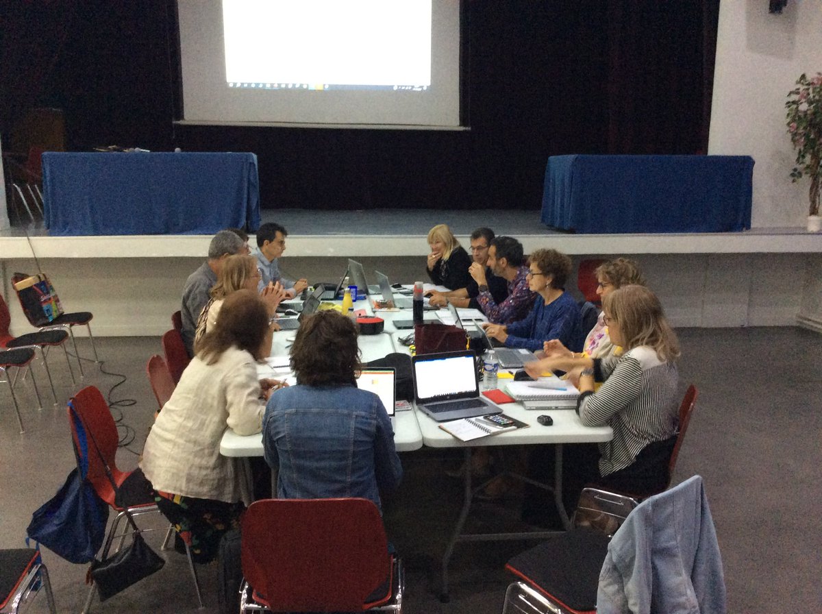 Journées nationales : cela commence par une réunion du bureau.