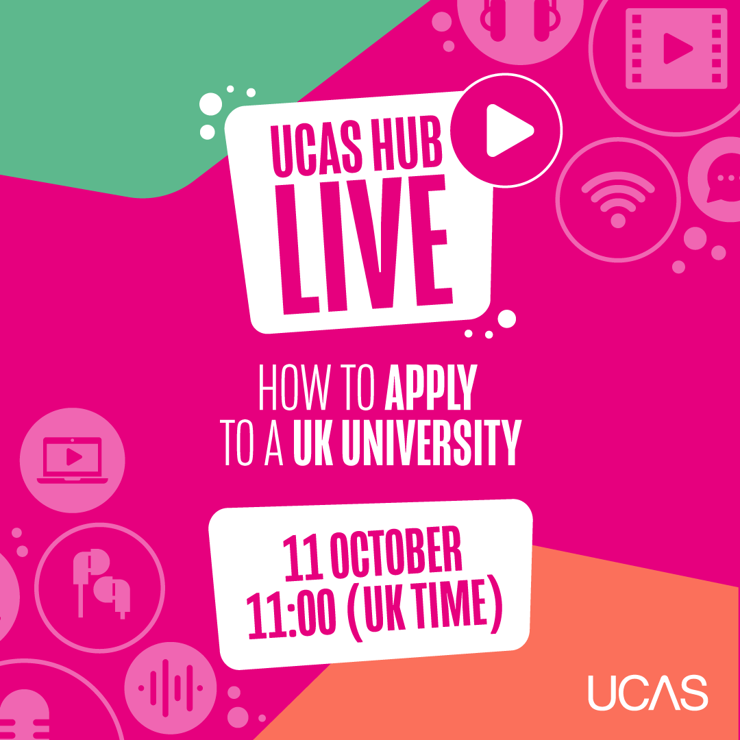 UCAS tweet media