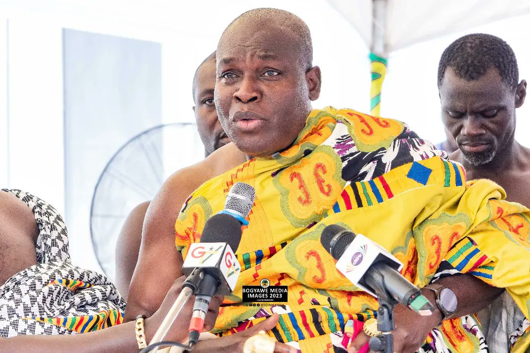 BogyaweMedia's tweet photo. On this auspicious day, 10th October 2023, the esteemed Akwamuhene, Odeneho Kwafo Akoto III, graced the Opening Ceremony of the World Shoe Factory Limited at the Old Premises of the Akosombo Textiles Limited, as the Special Guest of Honour.
.
.
.
#WorldShoeFactoryLimited #WSFL https://t.co/7ZuUrADovb