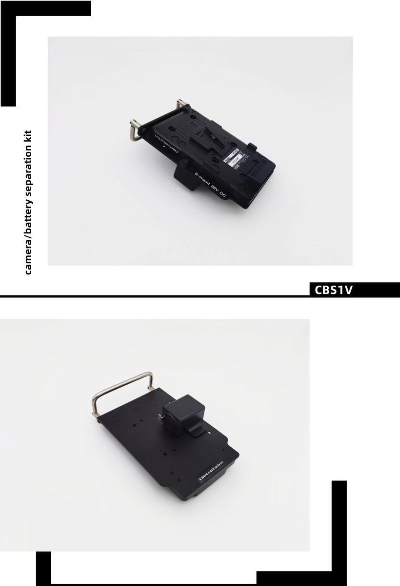 cinegearfactory's tweet photo. 𝗖𝗕𝗦𝟭𝗩--camera/battery separation kit (V-mount version)
--a practical tool to reduce your handheld heavy-duty camera set weight.

More on @cinegearfactory now.

#cinegearfactory #CBS1V #camerabattery #camerabatteryseparation #camerasetup #camerasettings #cinemacamera https://t.co/UtpU2mZRyQ