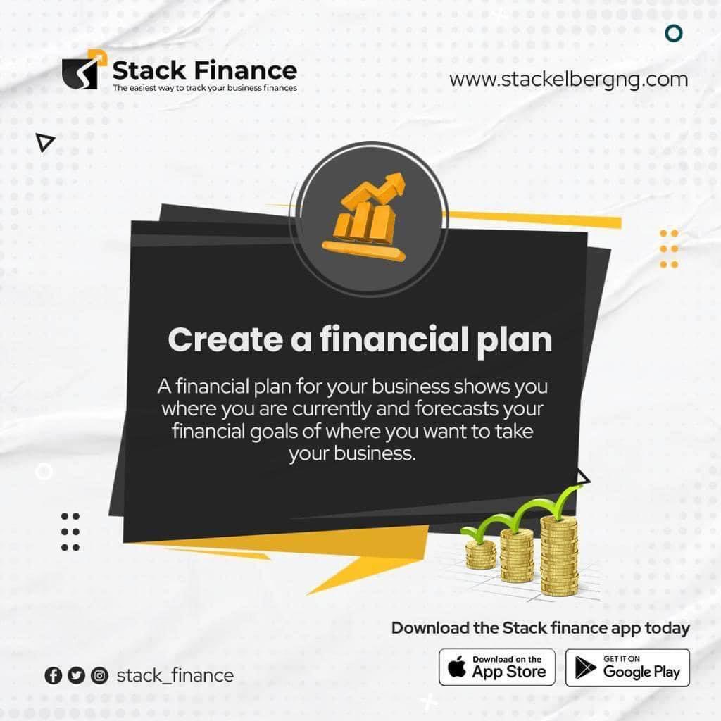 Stackfinanceapp's tweet image. Finance Tip Day💡

Why should your business have a financial plan?

It helps your business to know where it is currently and forecasts it’s financial goals of where you want to take the business.

#stackfinance #stackelbergng #finance  #accounting #business #Gaza_under_attack