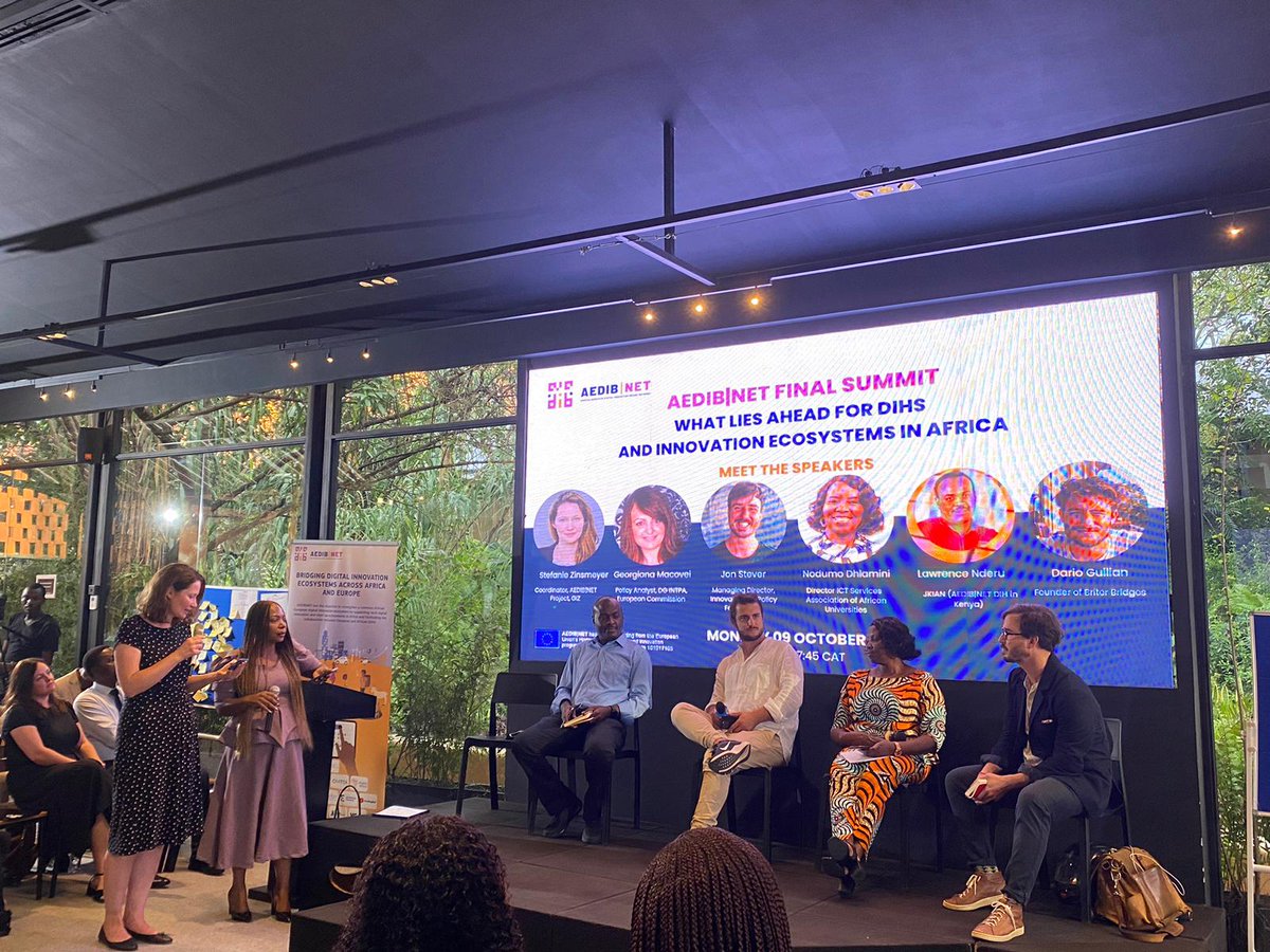 DIGILOGIC_EU's tweet photo. DIGILOGIC attended @AEDIBNET Final Summit to discuss policies supporting #digitalinnovation and #DIHs. Key takeaway: DIHs should involve local #investors and #businessangels. Discussions also explored opportunities for cooperation between DIHs.
@i4policy @AfriLabs https://t.co/IMDwKLnN1h