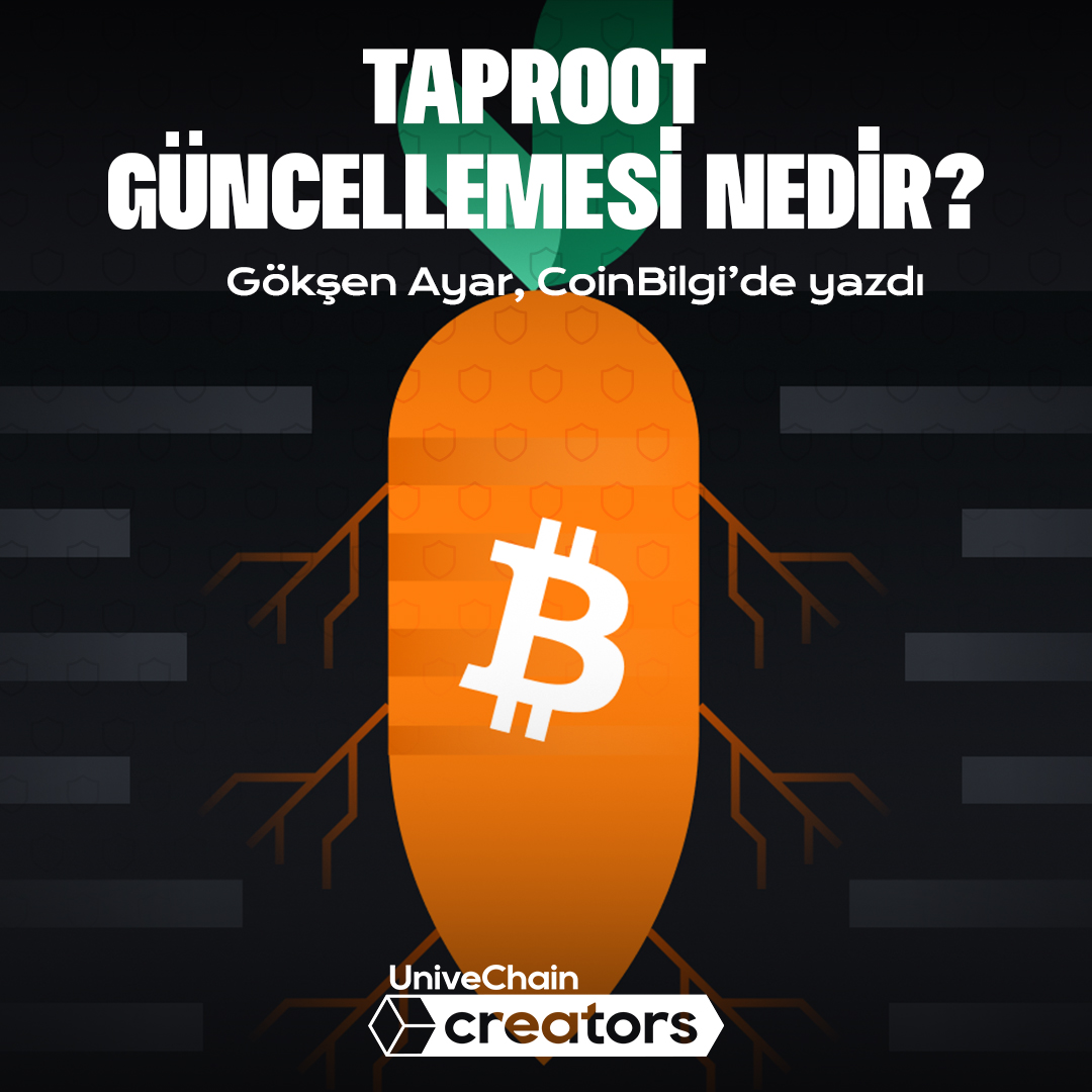 Taproot güncellemesi nedir?

Taproot, #Bitcoin ağının verimliliğini ve gizliliğini artırmak için tasarlanmıştır ve aynı zamanda akıllı sözleşmelerin uygulanmasını teşvik eder, aracıların işlemlerden çıkarılmasını sağlar ve Bitcoin için DeFi’ın önünü açar

coinbilgi.net/taproot-guncel…