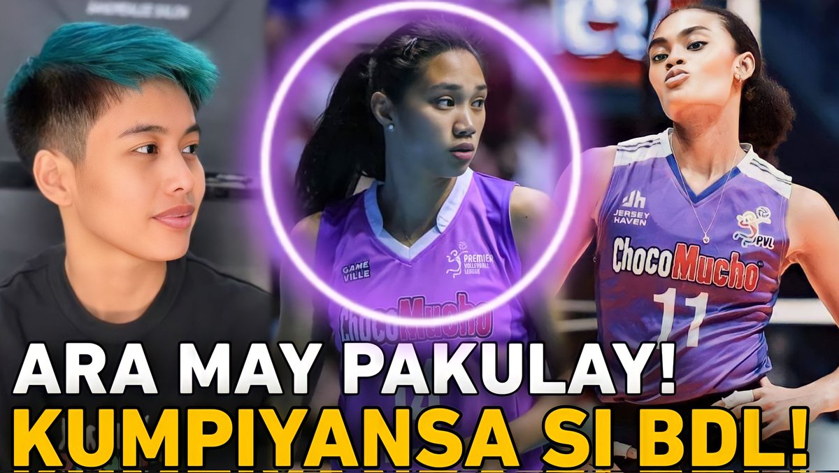 VolleyTrendsPH's tweet photo. Bea De Leon KUMPIYANSA, Choco Mucho PAPALAG na! Ara Galang New Hair, New Beginning!
Watch here:
🔗https://t.co/DG4wnbIBBg
#BeaDeLeon #AdukeOgunsanya #AraGalang #ChocoMucho #F2 #PVL2023Updates https://t.co/wQSbcSz2mk