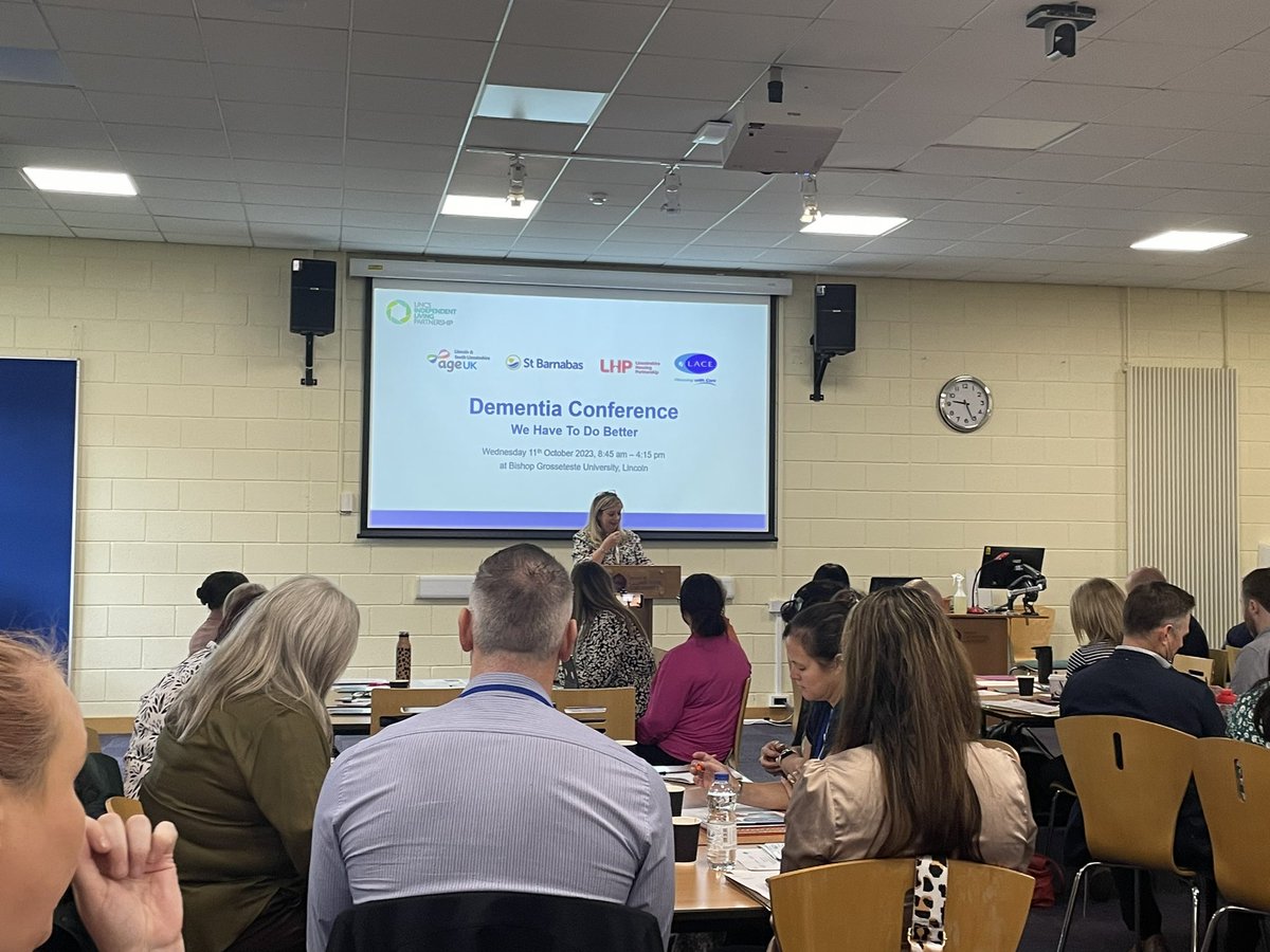 Looking forward to a day of all things dementia and the launch of the Lincolnshire Dementia Strategy #Iforget #Lincsdementia #Dementiatogether