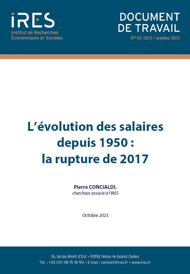 🔴La baisse de pouvoir d’achat des salaires a été comprise entre -7 et -10% entre 2017 et 2023 selon le concept de salaire retenu. Telle est la conclusion du travail de Pierre Concialdi, chercheur associé à l'Ires. 
Document de travail en ligne sur : bit.ly/3FhiYMs