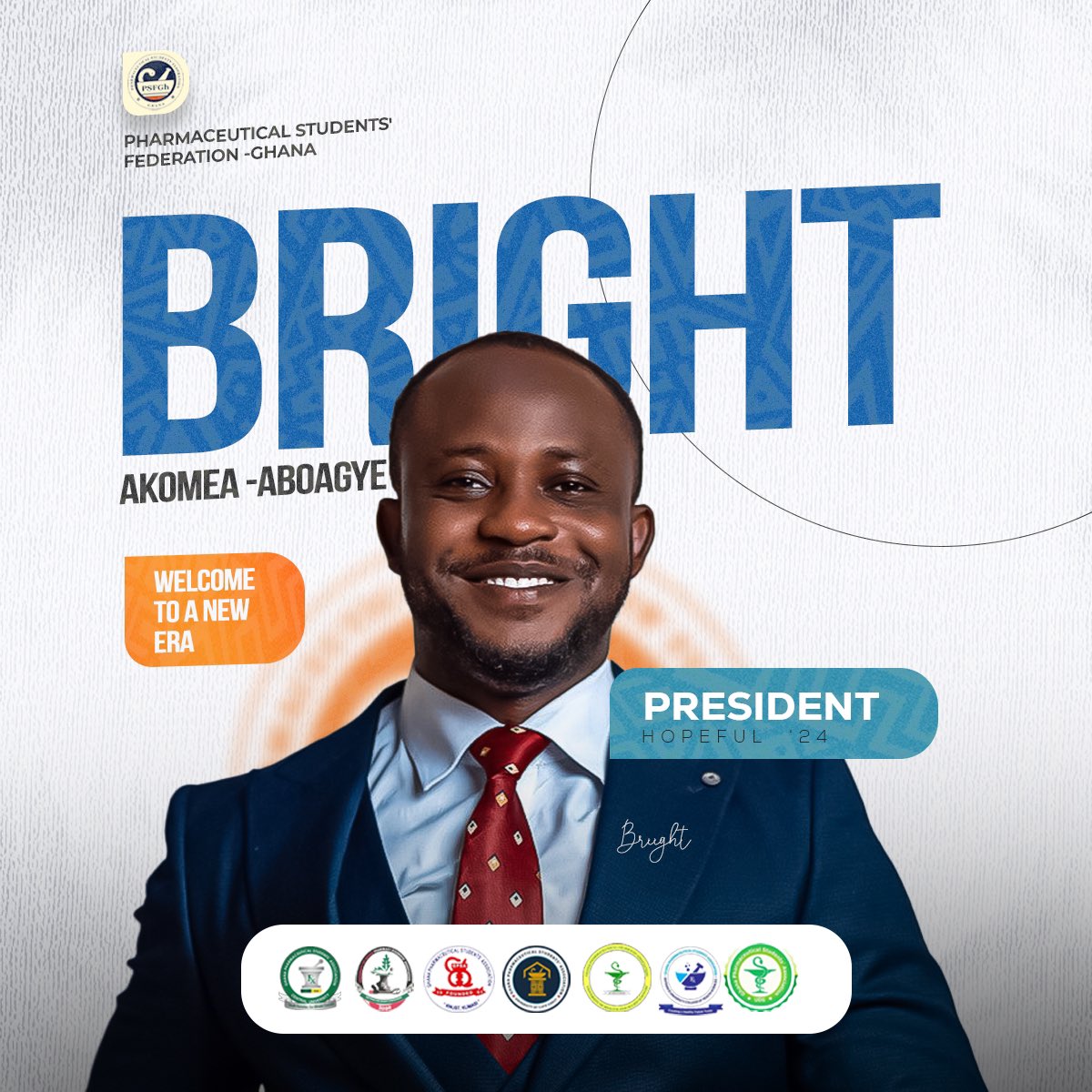 brytekid's tweet photo. In this pivotal moment, let's come together to shape the destiny of PSFGH. Elect a leader who carries a vision for progress, unity, and prosperity. 

Leadership for a *Brighter* PSFGH. 
Join the Journey to a Promising Future! 

Vote Bright Akomea-Aboagye🔥🔥

#WelcometothenewEra https://t.co/dgpIAiMThg