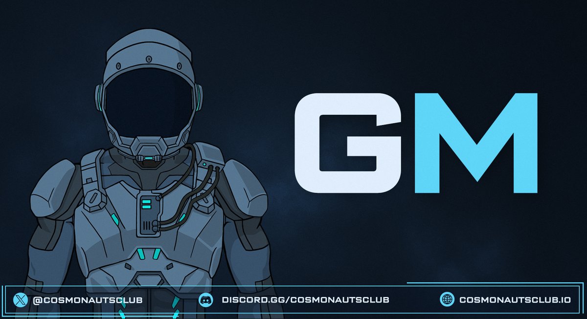 [ GM ]

Gm recruits! ☀️

As we embark on a new day, let's align our trajectories with purpose and positivity 🩵🫂

Engage your cosmic curiosity, tackle challenges like the brave spacefarers you are, and chart a course for success 🚀