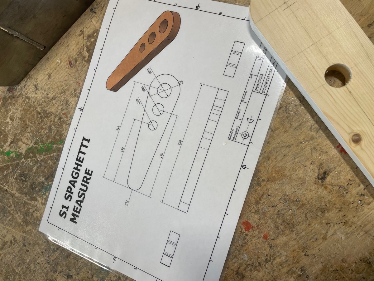 StBenedictTech's tweet photo. S1 Tech workshop classes have been working hard on manufacturing their spaghetti measure...they will be coming home to your cutlery drawer in the next few weeks! @stbenedictsren https://t.co/LJJMi9p0wC
