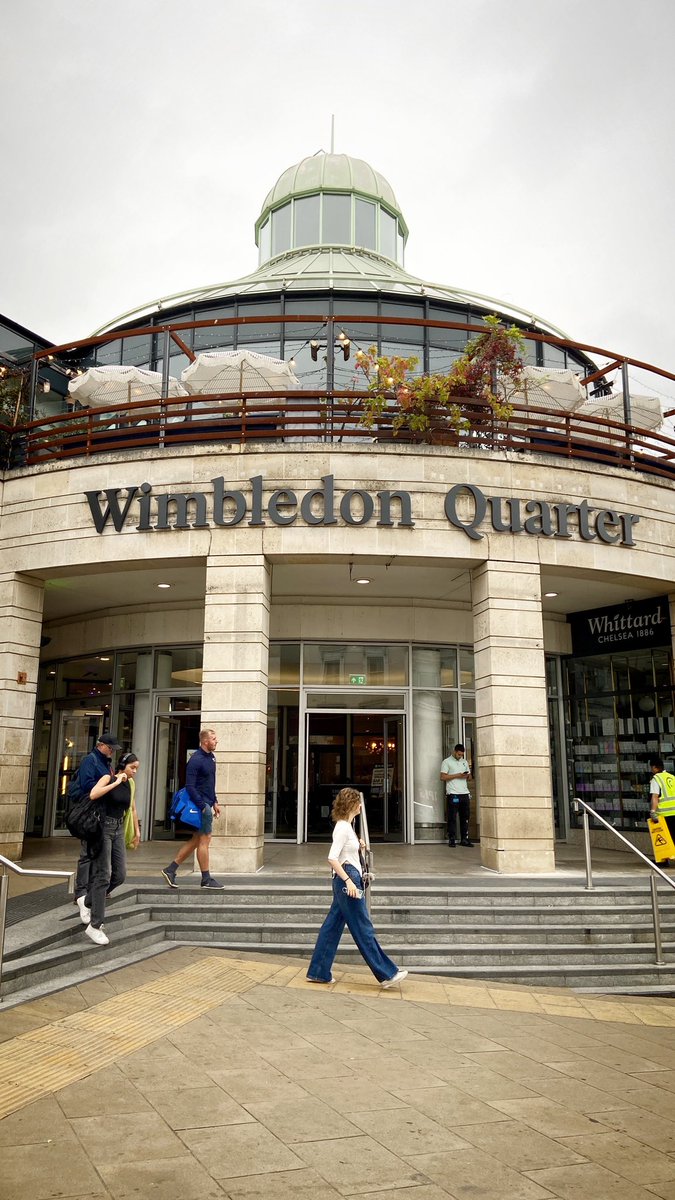 So long #CentreCourt and hello #WimbledonQuarter. 

#Wimbledon #SW19
