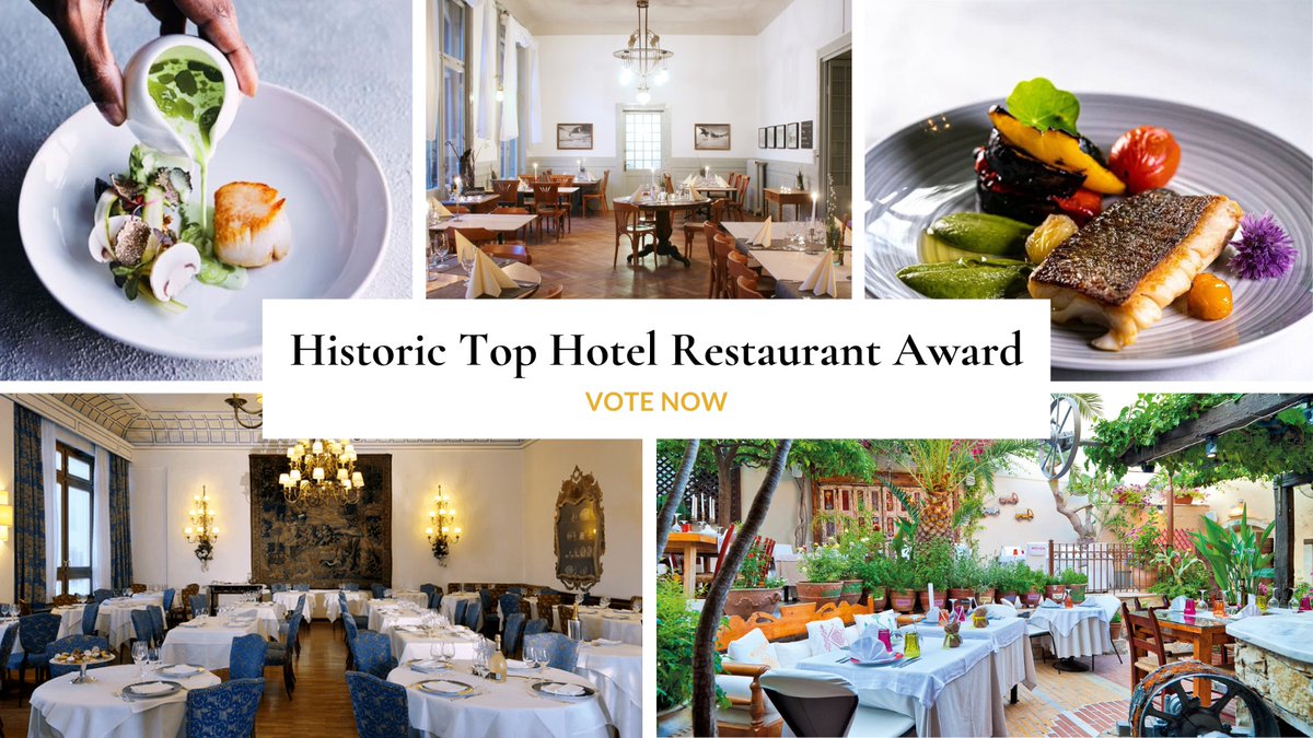 Cast your vote for the best RESTAURANT HOTELS in Europe: historichotelsofeurope.com/hotels/collect… It's your opportunity to play your part in celebrating and recognising the most exceptional hotels in Europe. Thank you #HotelAwards #ExcellenceinHospitality #RestaurantAwards #historichotels