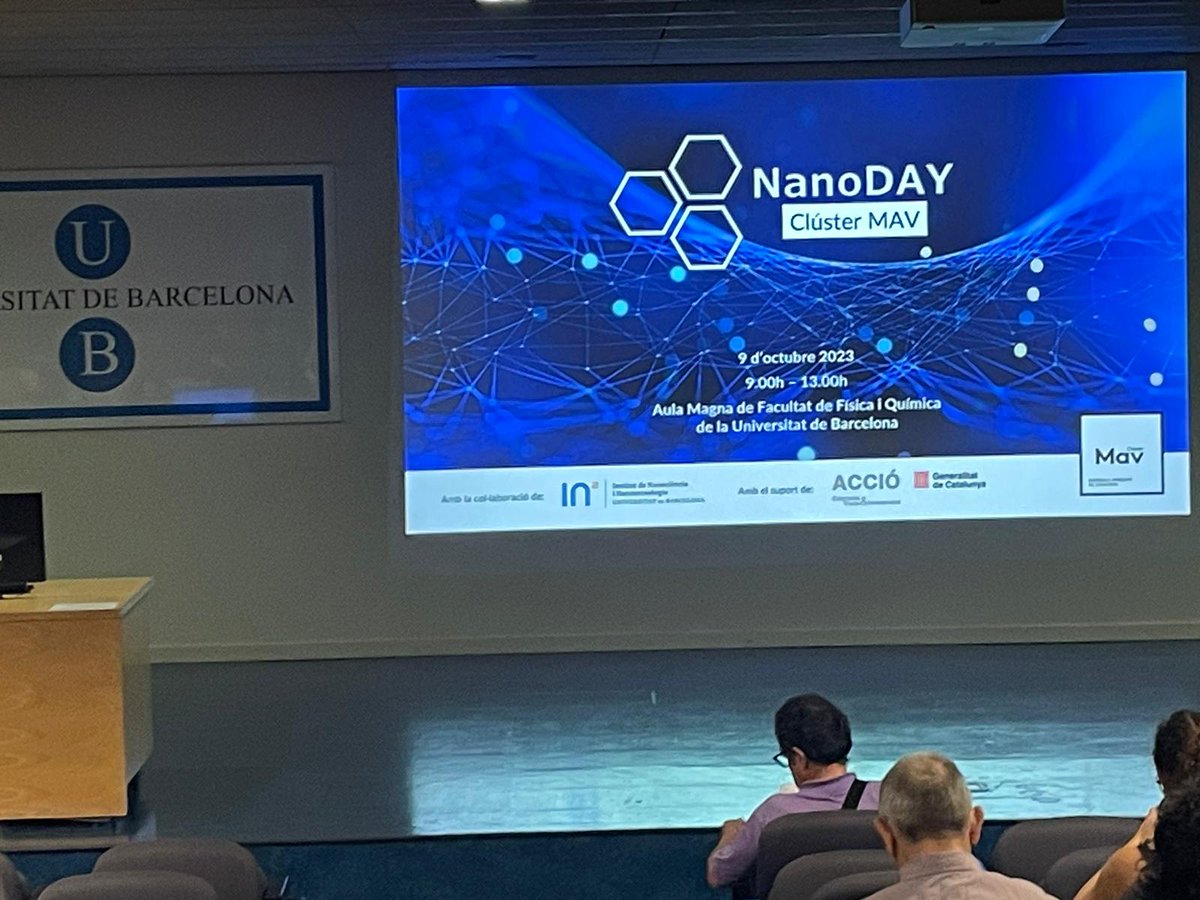 CEMIC_UB (@cemicub) on Twitter photo <a href="/CemicUb/">CEMIC_UB</a> ha estat present en el #NanoDay celebrar a <a href="/FisicaUB/">Facultat de Física UB</a> La jornada NanoDAY, organitzada <a href="/ClusterMAV/">Clúster MAV</a> té com a objectiu mostrar les últimes tendències, casos i experiències d’aplicació a Catalunya de la tecnologia clau per a la indústria del segle XXI. #nanotecnologia #nano <a href="/CemicUb/">CEMIC_UB</a> ha estat present en el #NanoDay celebrar a <a href="/FisicaUB/">Facultat de Física UB</a> La jornada NanoDAY, organitzada <a href="/ClusterMAV/">Clúster MAV</a> té com a objectiu mostrar les últimes tendències, casos i experiències d’aplicació a Catalunya de la tecnologia clau per a la indústria del segle XXI. #nanotecnologia #nano