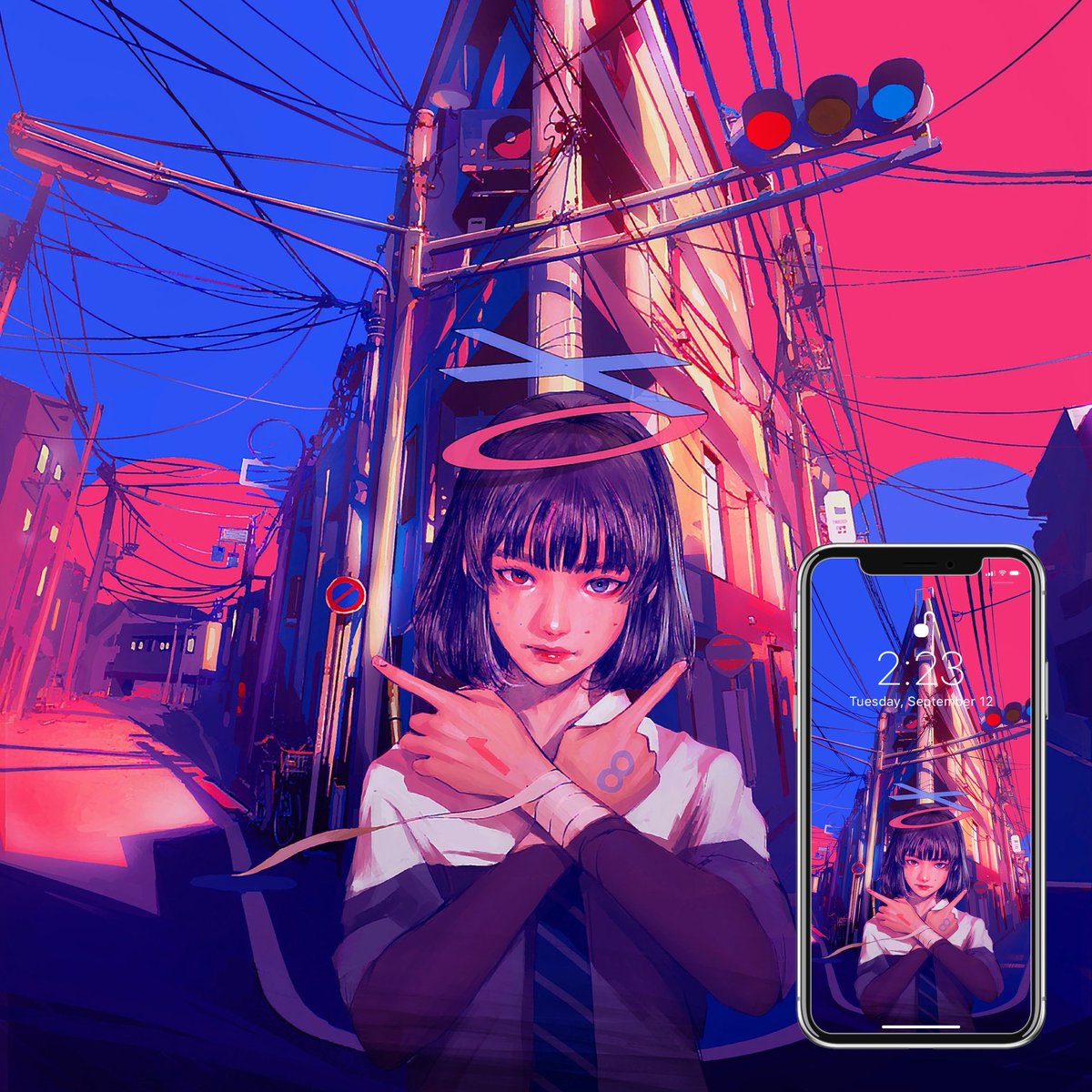 everpixapp's tweet photo. Express yourself with our wallpaper⚡️
#wallpaper #screensaver #background #sfondi #papeisdeparede #papeisdeparedetumblr #wallpaperhd #wallpaperiphone #wallpaperandroid #anime #art #cartoon #manga #kawaii https://t.co/i89Pu8KOMX