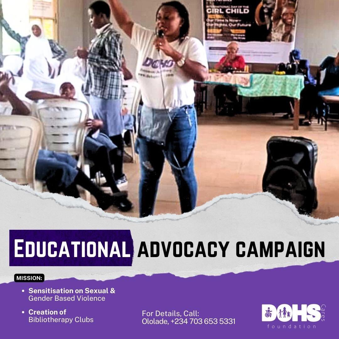 OlolaTohRhea's tweet photo. @BafibelErykah Today, the #InternationalDayOfTheGirl we are taking our activism offline to secondary schools in Lagos through @DOHScares and all through October. 
You can donate Pads&amp; writing materials to us Or Cash to 1228683837
DOHS Cares Foundation
Zenith Bank 
Many thanks. https://t.co/awhTcAOGw0