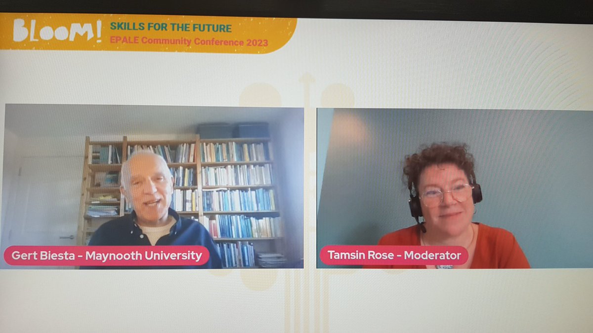 dianasv21's tweet photo. #EPALE
Learning democracy. Skills for active participation in society:
- Before: Useful knowledge
- Now: Really useful knowledge
- Democratic society, freedom & equality
- Never forget the curriculum
- The risk is essential for education
🌸#BloomWithEPALE
#EuropeanYearofSkills https://t.co/ZBLMxBA7DR