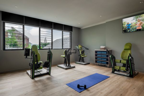 State-of-the-art fitness center at Domitys Bangsar Kuala Lumpur, Malaysia, providing residents with a convenient space for staying active and healthy.

@DiscoverASR 

>>>tinyurl.com/2cgenkra

#DomitysBangsarKualaLumpur
#SeniorLivingInKualaLumpur
#StayingActiveAndHealthy