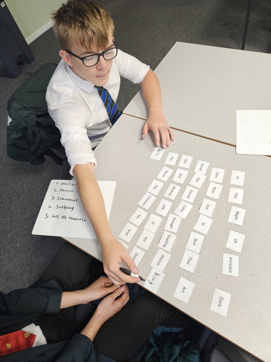 Sandbach School English (@sandbacheng) on Twitter photo Year 11 English Literature tasters are well underway with students rewriting William Blake's poems! <a href="/Y9Y10Y11SandSch/">Qualifications Phase (Years 9/10/11)</a> Year 11 English Literature tasters are well underway with students rewriting William Blake's poems! <a href="/Y9Y10Y11SandSch/">Qualifications Phase (Years 9/10/11)</a>