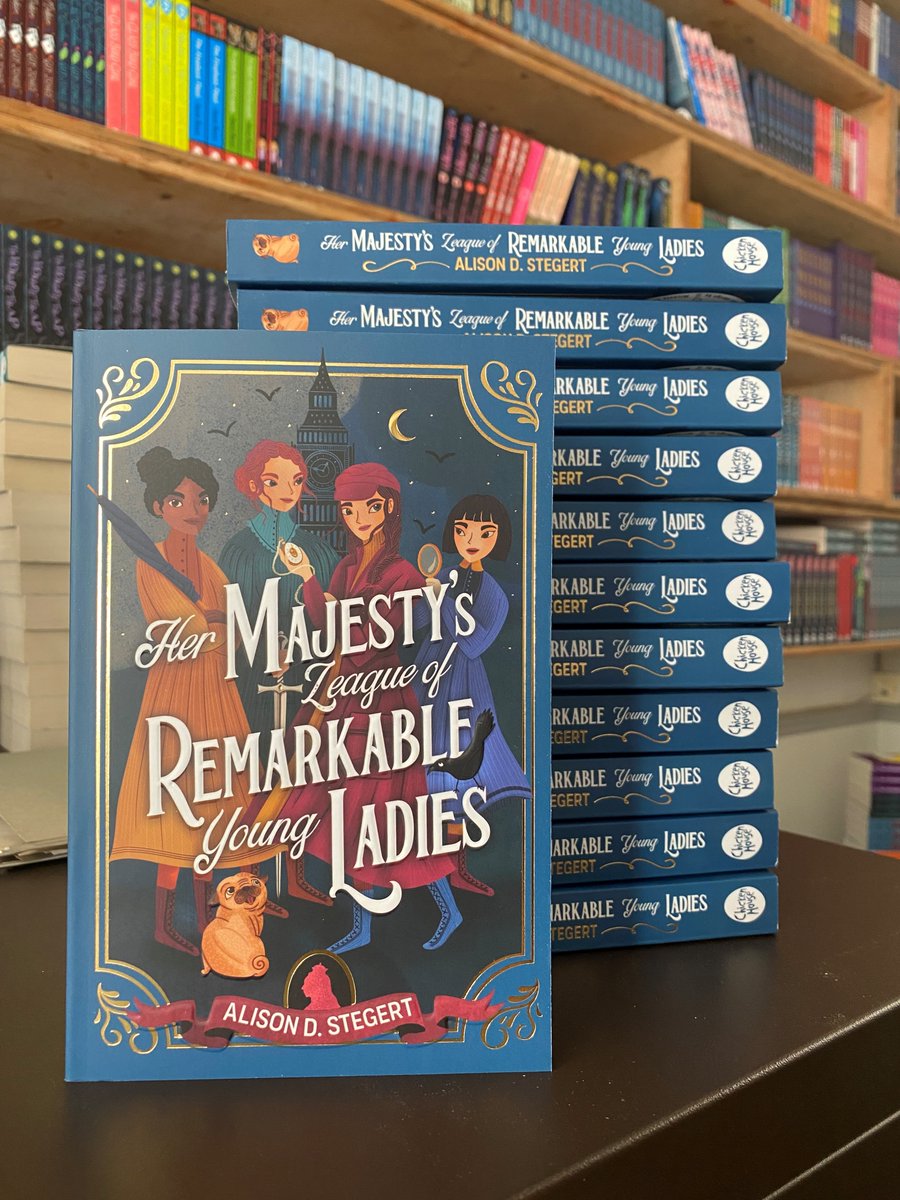 Did you know 10 Oct is #AdaLovelaceDay, a day to celebrate women & girls in #STEM? There are lots of wonderful #kidsbooks on this theme, but I'm going to tout mine, HER MAJESTY'S LEAGUE OF REMARKABLE YOUNG LADIES! Its hero is Winnie, an inventress and spy quartermistress! #MG