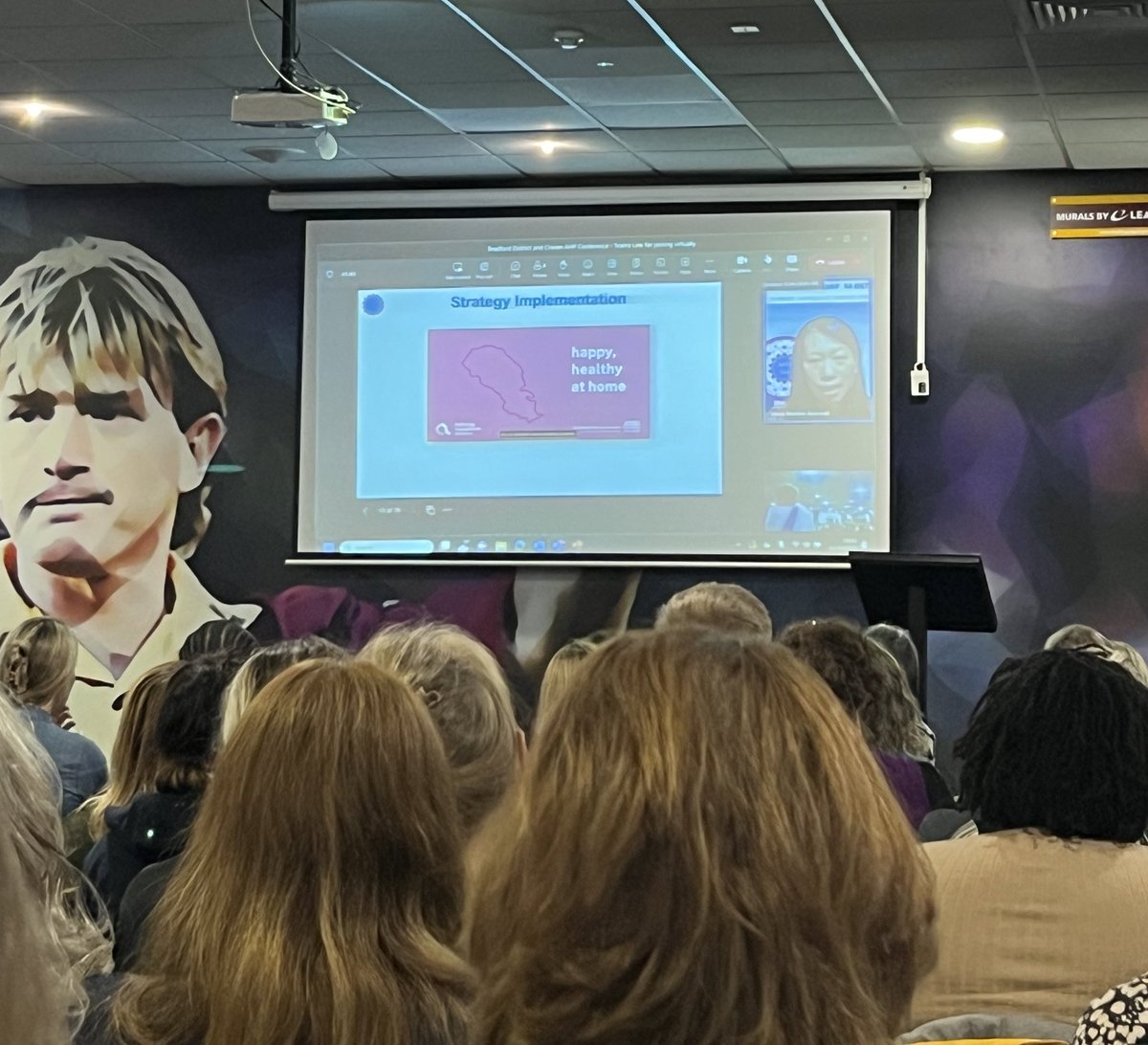 At the Allied Health Professions Conference at Valley Parade, Bradford today! Great intro by Venus Madden, clinical fellow in the national team - inspiring 👍🏽⭐️🫡 also great to see so many AHPs who’ve impacted my career over the years! 
#BDCAHPs23
