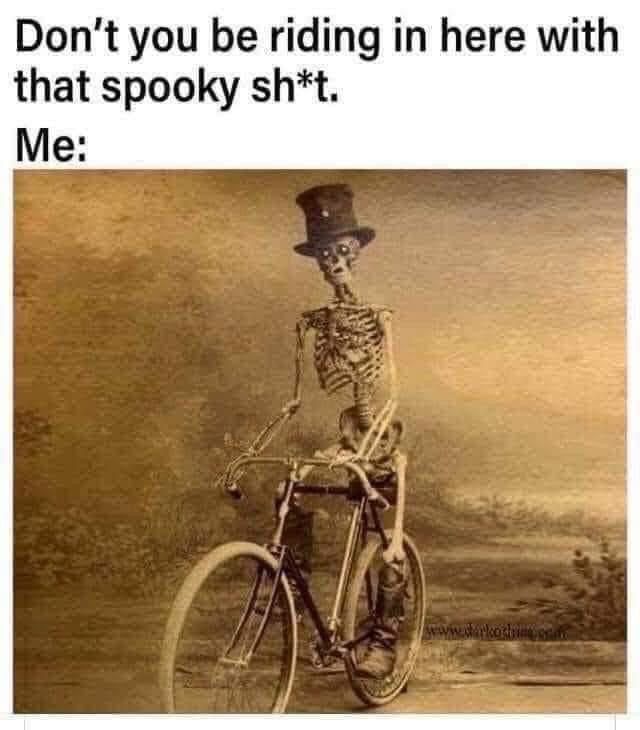 ComedyBaseUK's tweet photo. Let’s be honest here for a second.
We’re all excited for Spooktobre.
#jokeoftheday #jotd #badjoke #dadjoke #spooktobre #whatsonbrighton #comedybase https://t.co/6JYhwJMM6V