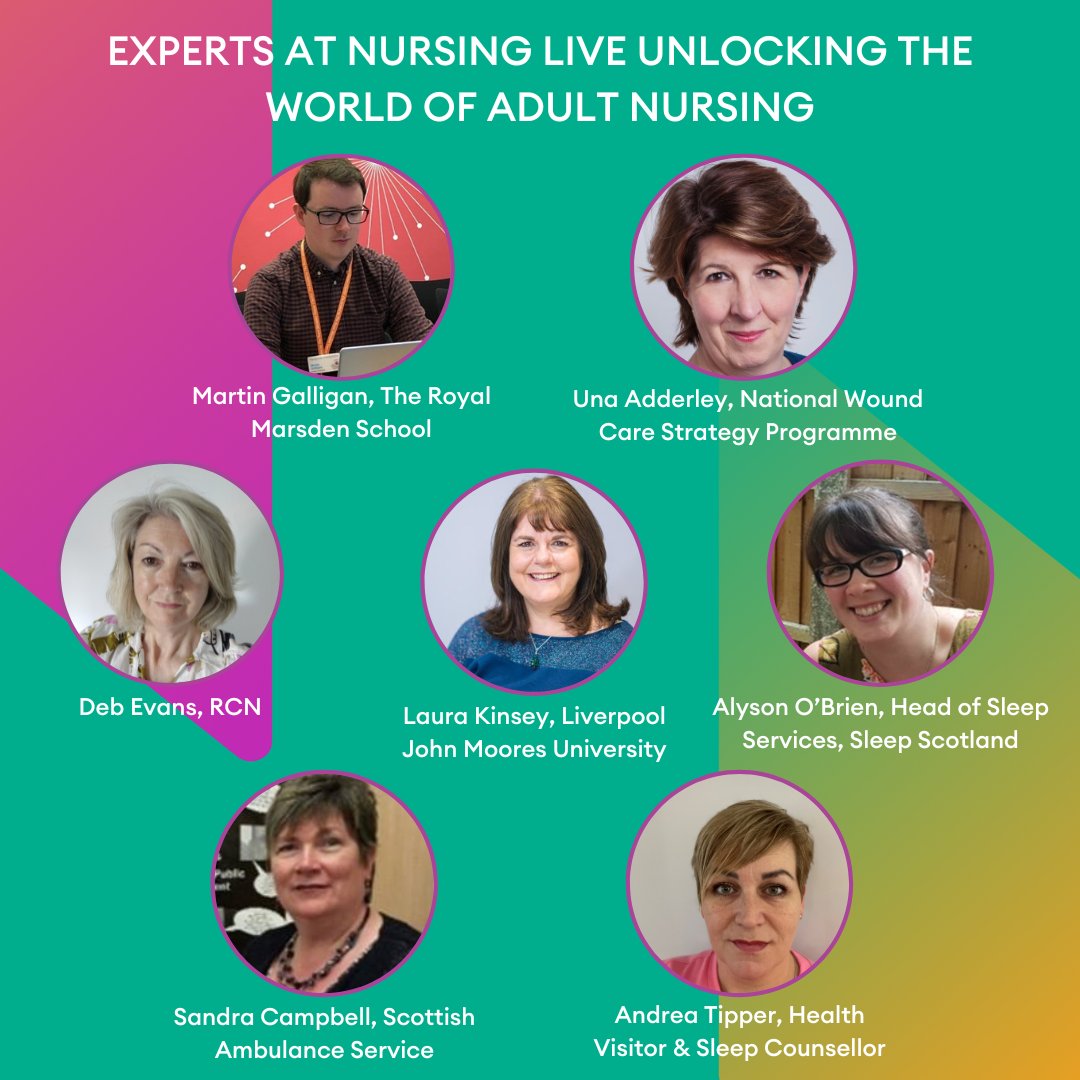 Nursing Live UK (@nursingliveuk) on Twitter photo Our 5 Learning Labs will cover many topics related to #AdultNursing, including wound care, the power of sleep, person-centred palliative care and more.
Chairing some of our Adult Nursing sessions is Laura Kinsey <a href="/LJMU/">Liverpool John Moores University</a>.
nursinglive.com/event-programme
#NursingLiveUK #nursingevent Our 5 Learning Labs will cover many topics related to #AdultNursing, including wound care, the power of sleep, person-centred palliative care and more.
Chairing some of our Adult Nursing sessions is Laura Kinsey <a href="/LJMU/">Liverpool John Moores University</a>.
nursinglive.com/event-programme
#NursingLiveUK #nursingevent
