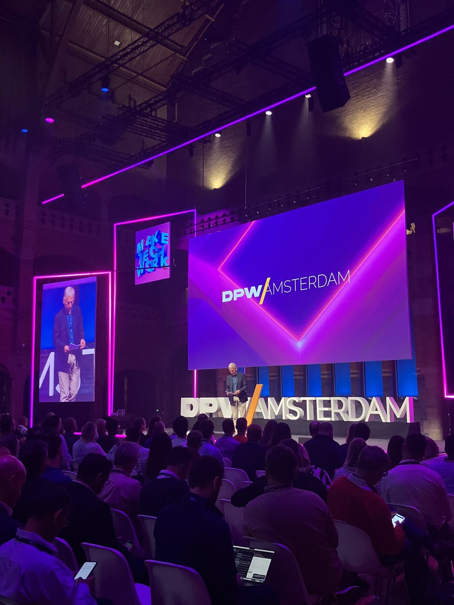 Forestreet_'s tweet image. “Making tech work is all about the ‘how’ and leadership” 

An insightful talk by @Philips CEO, Frans van Houten at #dpw #dpwamsterdam #maketechwork