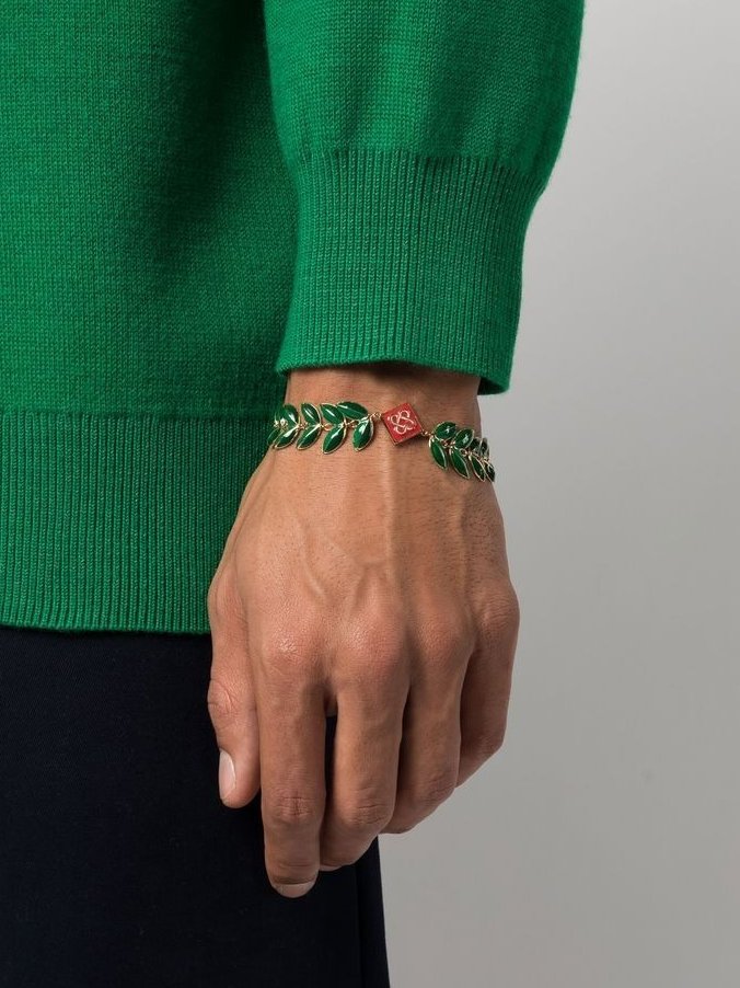 CaminoTV's tweet photo. Le bracelet Casablanca Leaf à 166€ avec le code ND25 ✨

Lien affilié https://t.co/Eft2WbHIZO https://t.co/SDrEAeuWAp