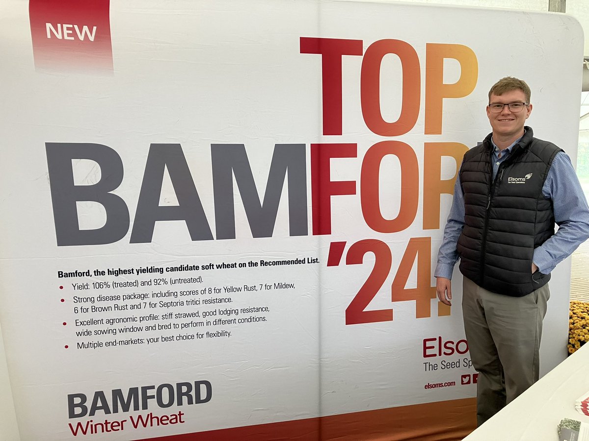 David Coop (@davidcoop2017) on Twitter photo It’s not only #Veg at the <a href="/Elsomsseeds/">Elsoms Seeds</a> Open Day Today. Lewis wants to tell everyone about our incredible new #wheat BAMFORD and Sylvia and Chelsea have lots of our exciting seed technologies to show. It’s not only #Veg at the <a href="/Elsomsseeds/">Elsoms Seeds</a> Open Day Today. Lewis wants to tell everyone about our incredible new #wheat BAMFORD and Sylvia and Chelsea have lots of our exciting seed technologies to show.