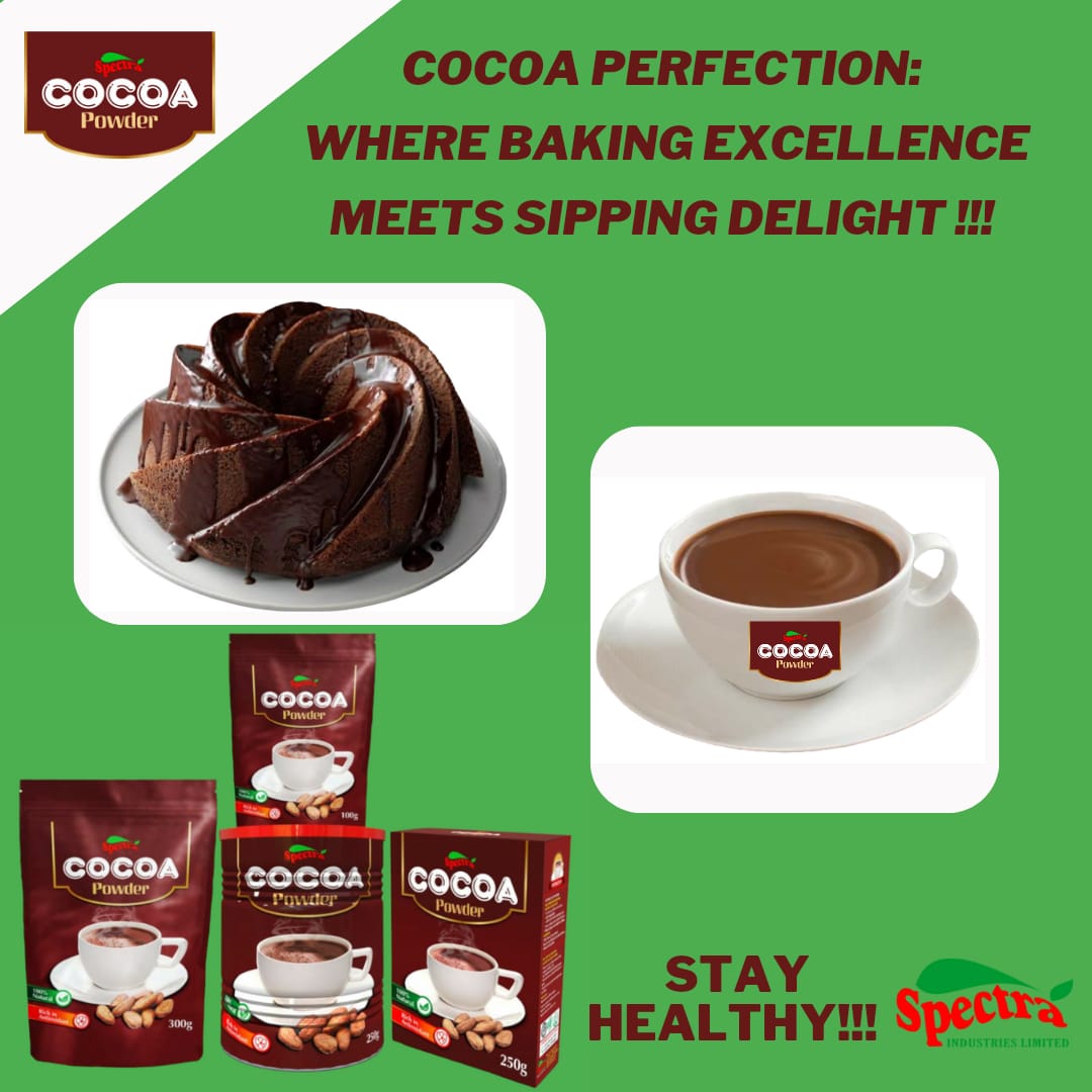 Spectra_Ind_Ltd's tweet photo. Why choose between sipping and baking when you can have it all with our Spectra Cocoa Powder?

#spectracocoapowder #Spectra #cocoapowder #Spectra #cake #Cocoamorning #breakfast https://t.co/Eb0IFtad0Z
