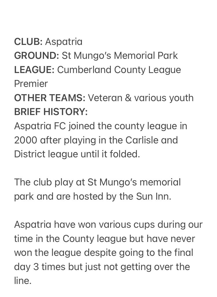 Non League Cumbria tweet media
