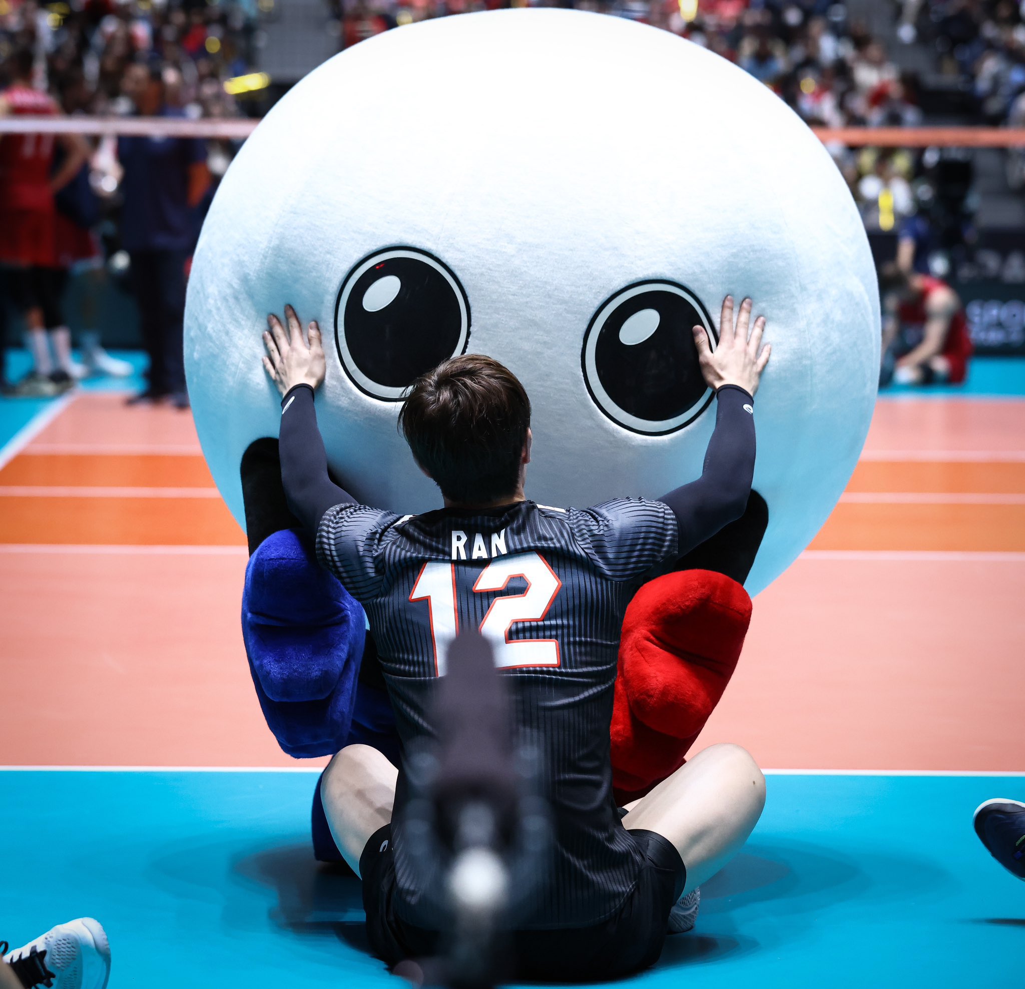 キーホルダー 善き R 髙橋藍選手 バボちゃん